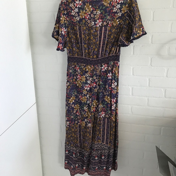 👗Floral Midi summer dress - Picture 5 of 5